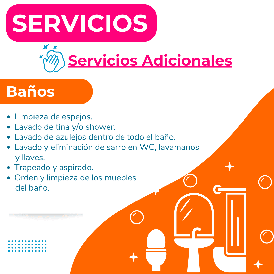 Servicios Adicionales Baño