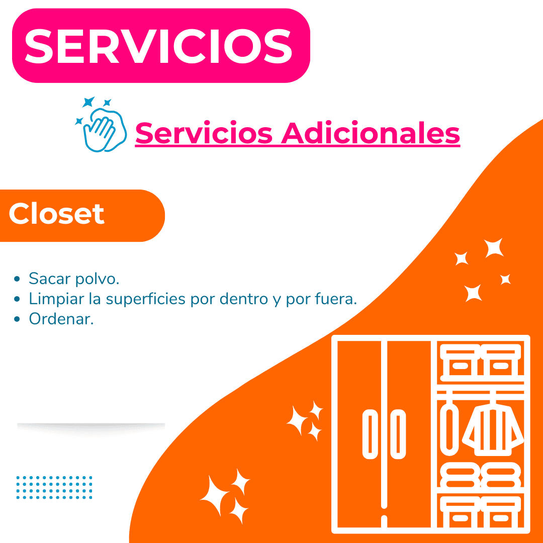 Servicios Adicionales Closet