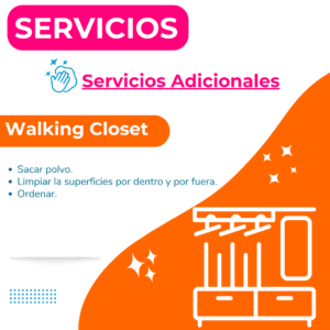 Servicios Adicionales Walking Closet